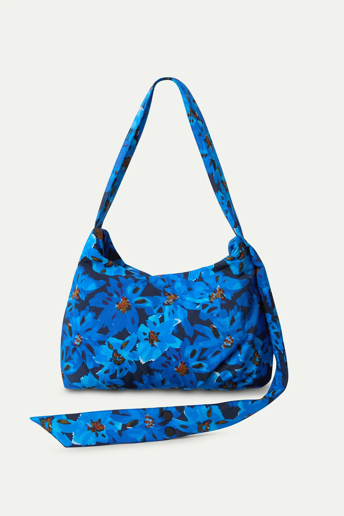 Bolso de hombro con estampado Clematis