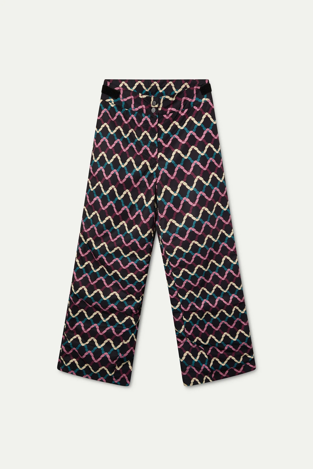 Skein print trousers