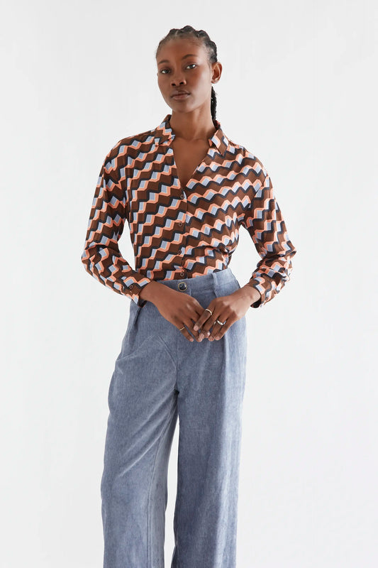 Camisa con estampado Scala