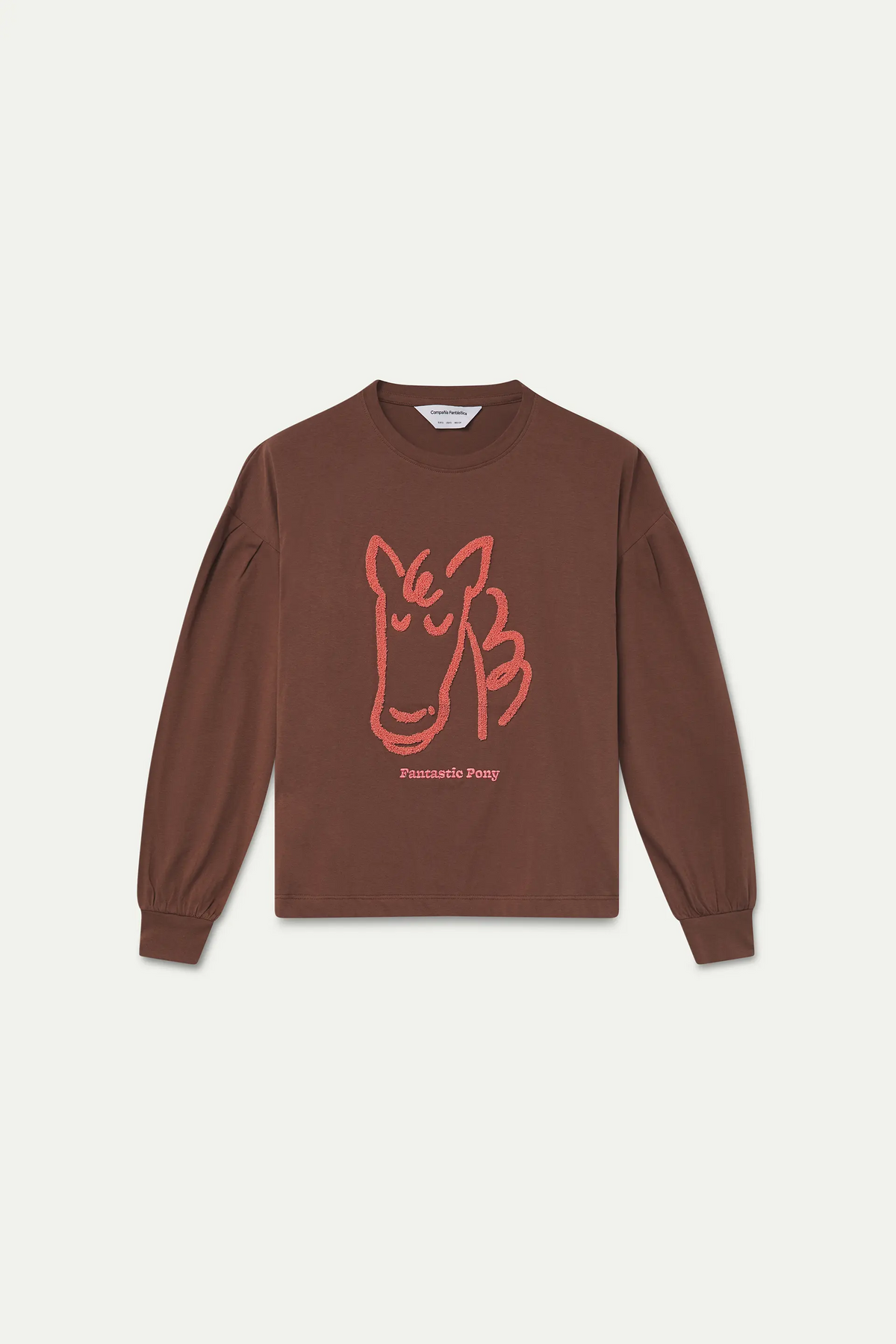 Camiseta 100% algodón con parche de "Fantastic Pony"