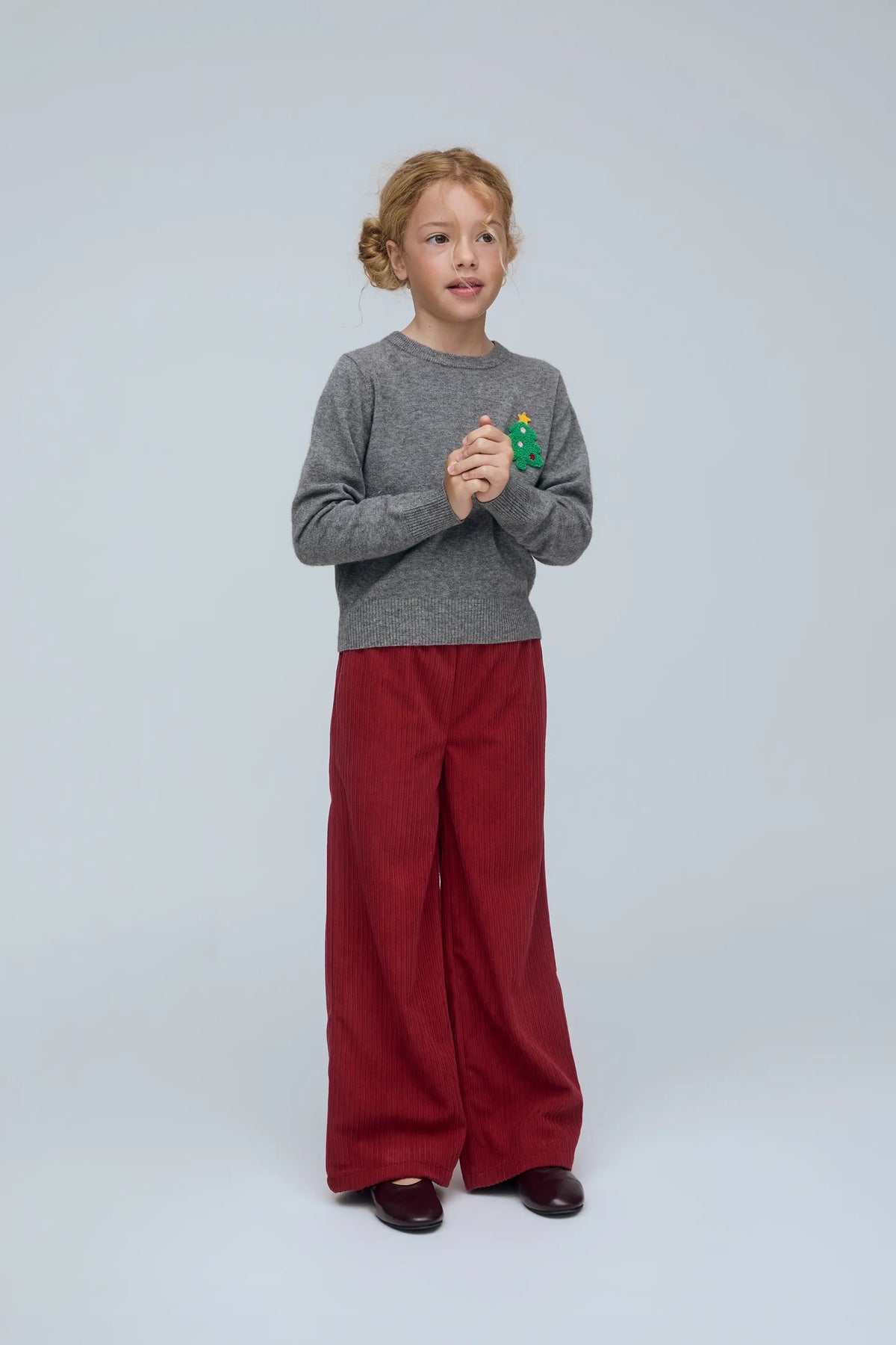 Jersey unisex con detalle de árbol de navidad
