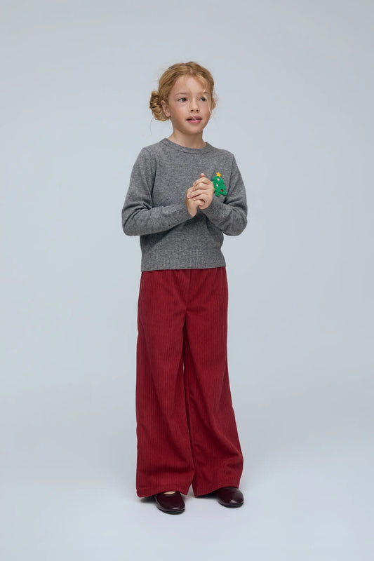Jersey unisex con detalle de árbol de navidad