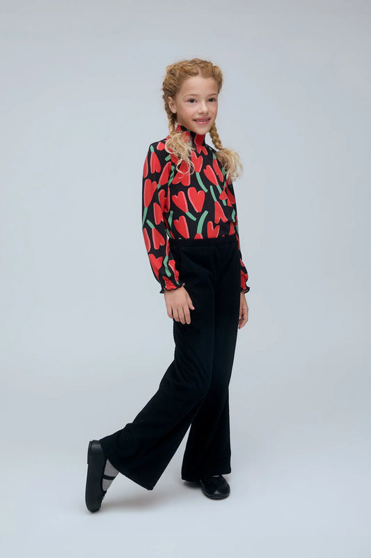 Camiseta de niña con estampado Ciclamen