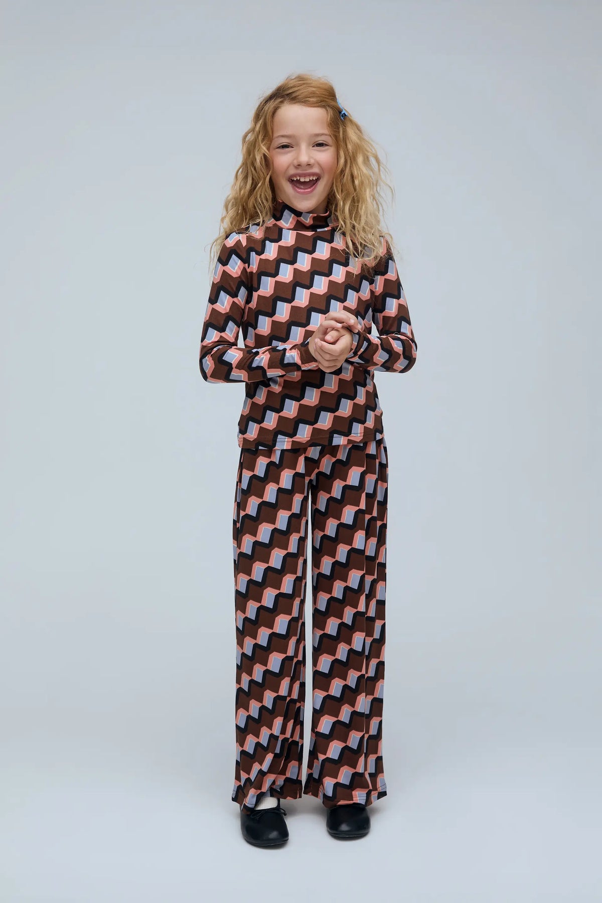 Pantalón de niña con estampado Scala