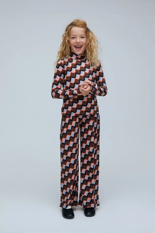 Pantalón de niña con estampado Scala