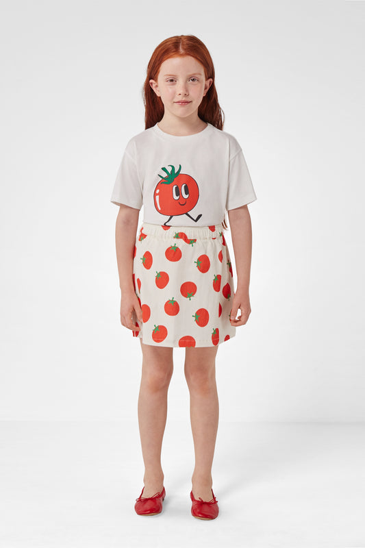 Falda corta de niña | Revival: Tomate Collection