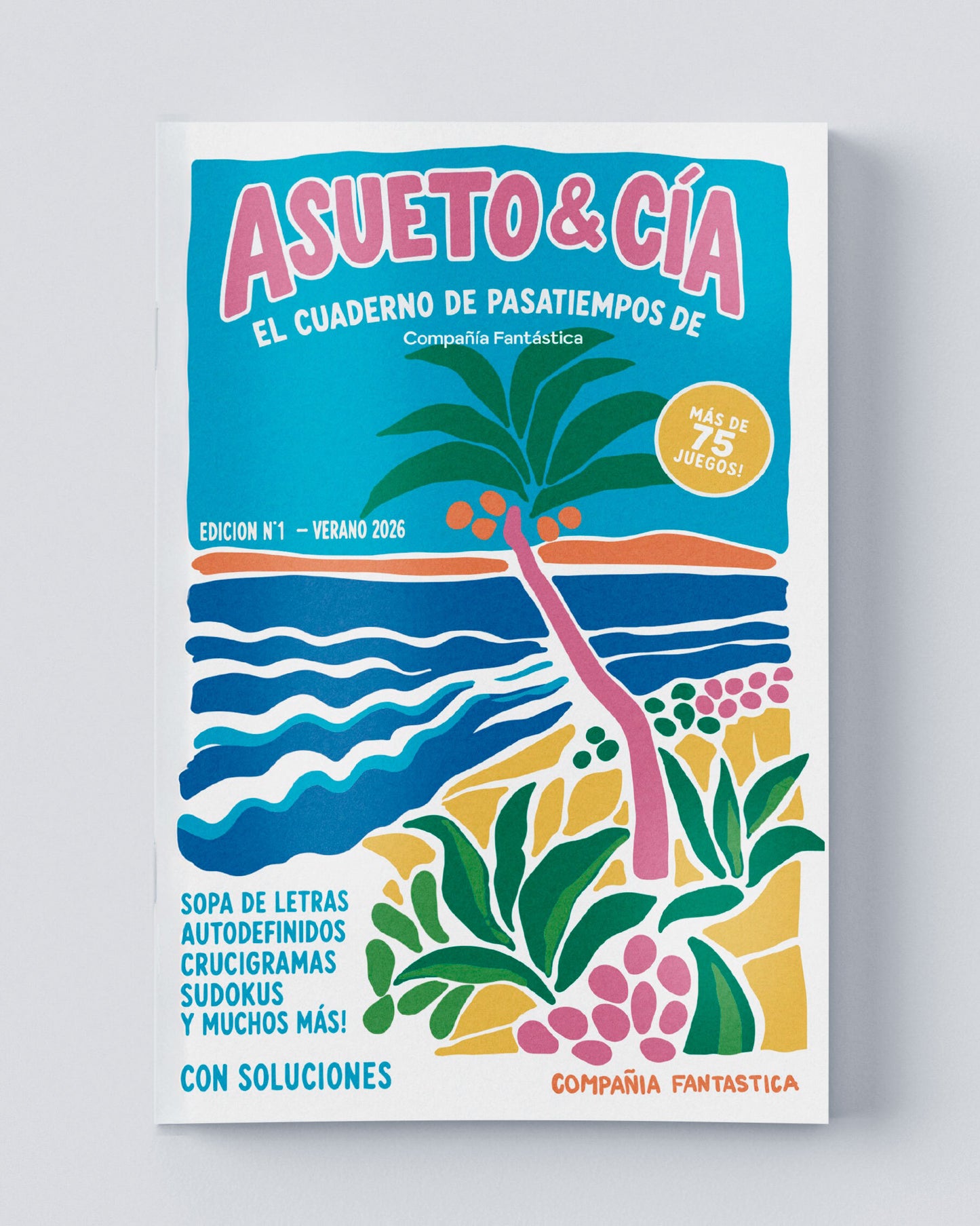 Cuaderno de Pasatiempos Compañía Fantástica