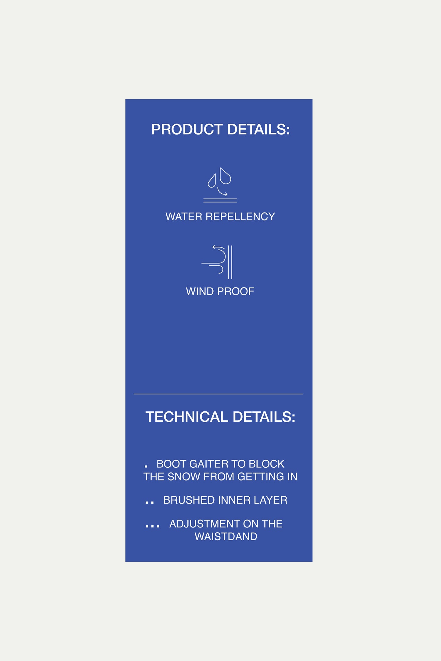 Hampton Small Ski Trousers